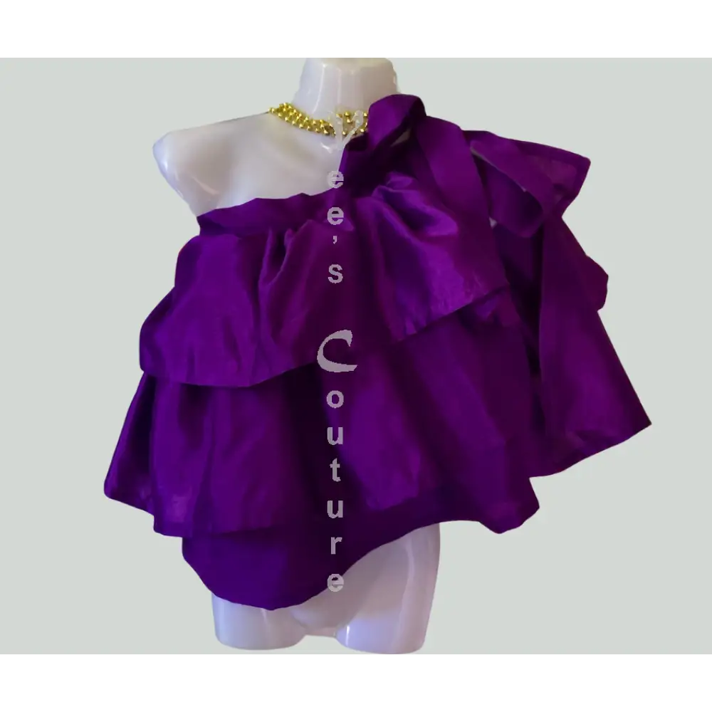 Layered Top - Solid Layered Merlot / One Size Fits Most